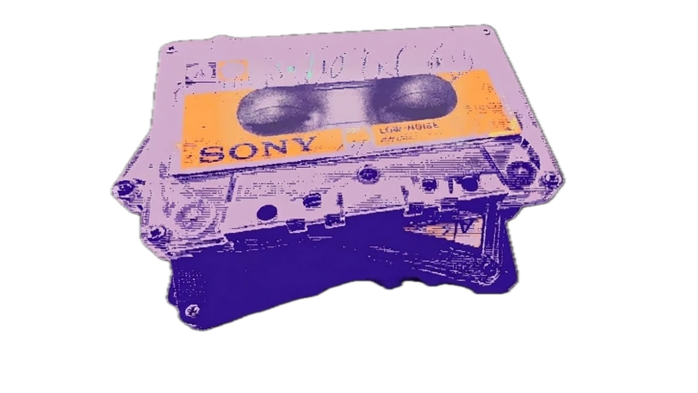 Cassette tape blink